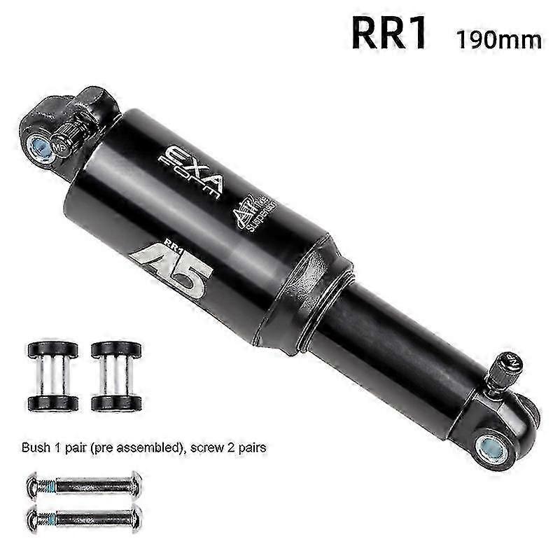 Back Shock Absorber 125/150/165/190mm For Mountain Bike Aluminum Alloy Bicycle