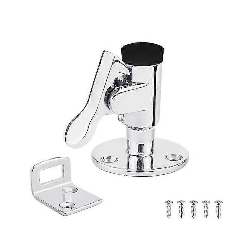 Rustfrit stål 316 Båd Dør Stop Stopper Fange Dørholder Gulv Knop Yacht RV Autocamper Camper Sp