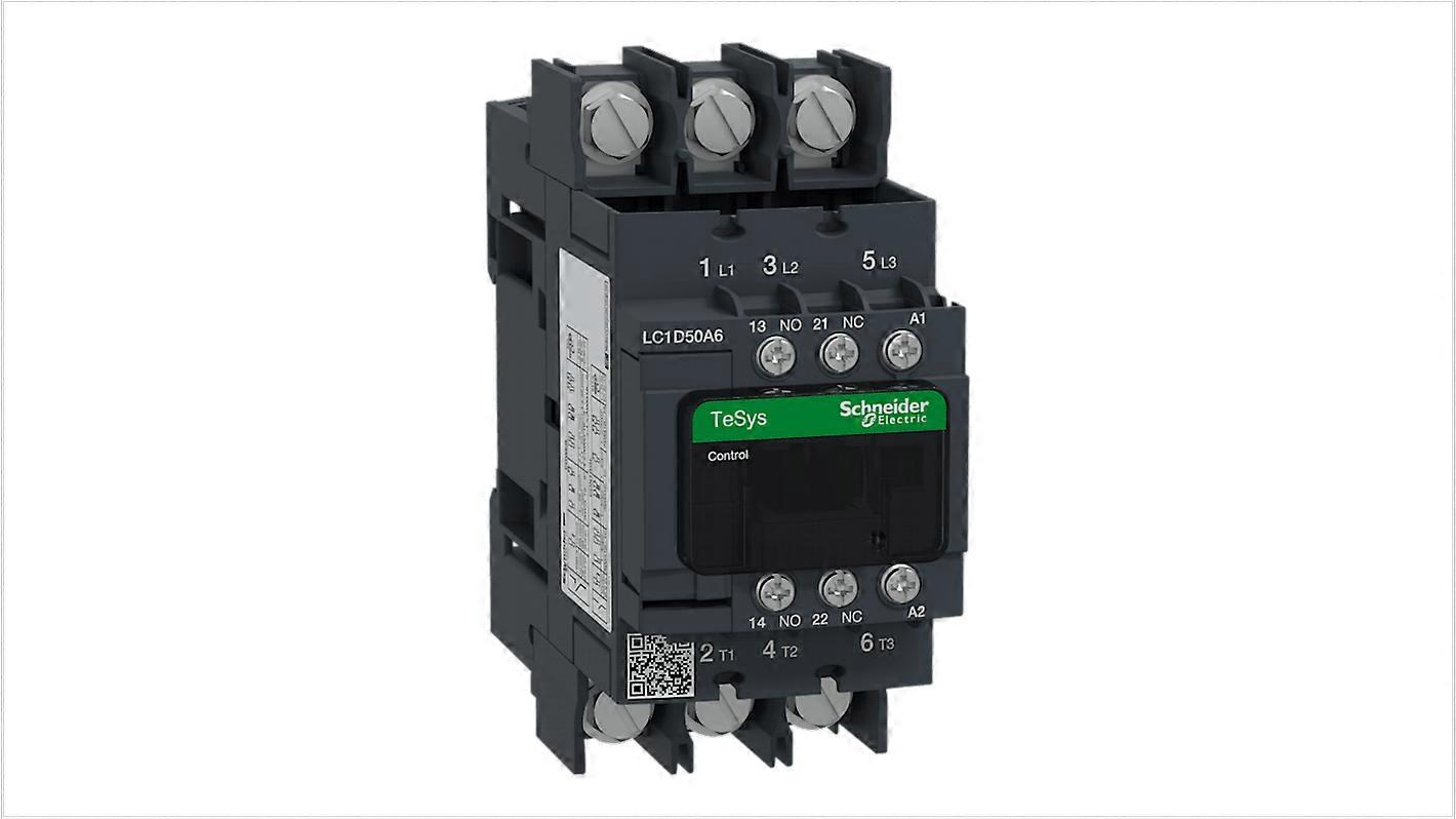施耐德接触器 50a 3 极 Lc1d50a6b7