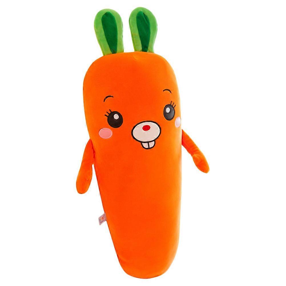 Cute Carrot Hugging Cushion Stuffed Toy For Children Home Decor Assorted Color 45.00X15.00X15.00cm 1Pcs