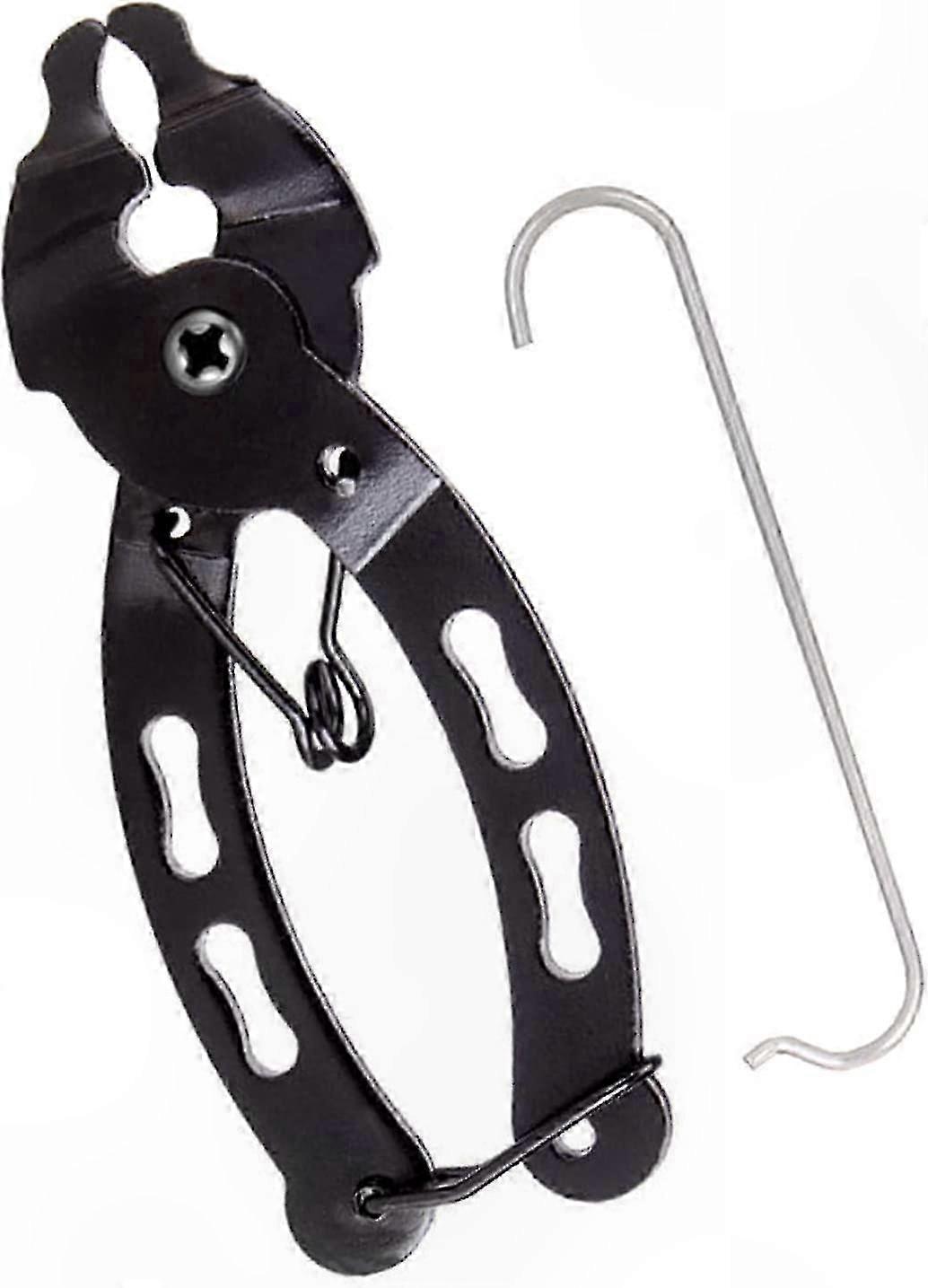 Portable Bike Chain Tool with Hook for Removing and Repairing Links