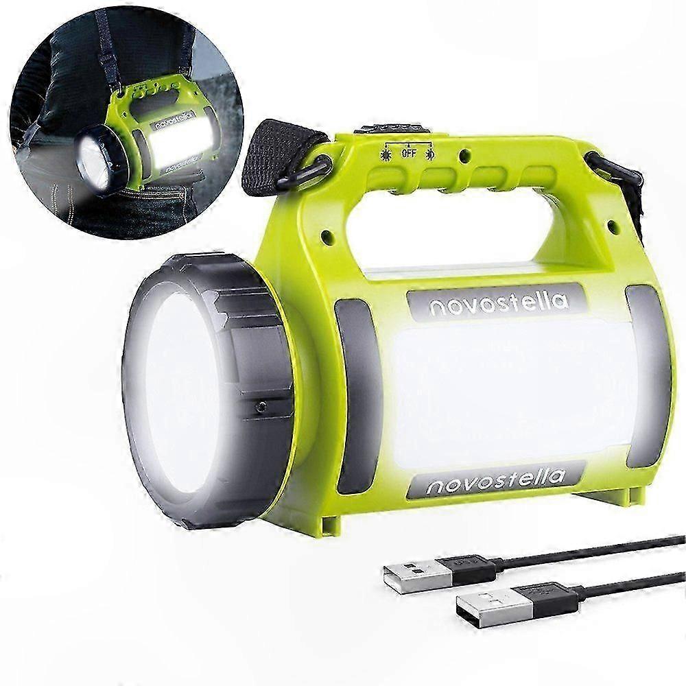 Portable LED Camping Light for Outdoor Exploration and Activities Handheld Spotlight
