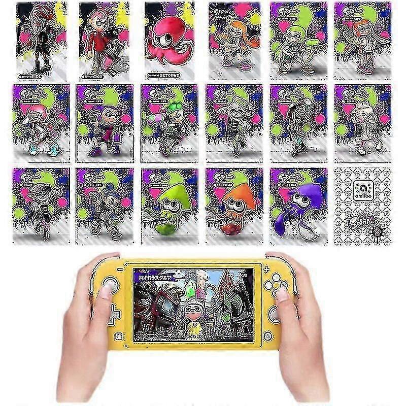 2025 17pcs Amiibo Nfc Cartoon Game Console Cards