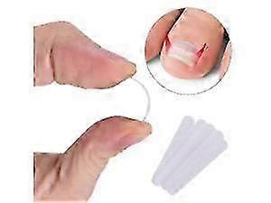 10pcs Ingrown Toenail Pedicure Tool Set - Straightening Clip & Curved Brace For Thick Paronychia
