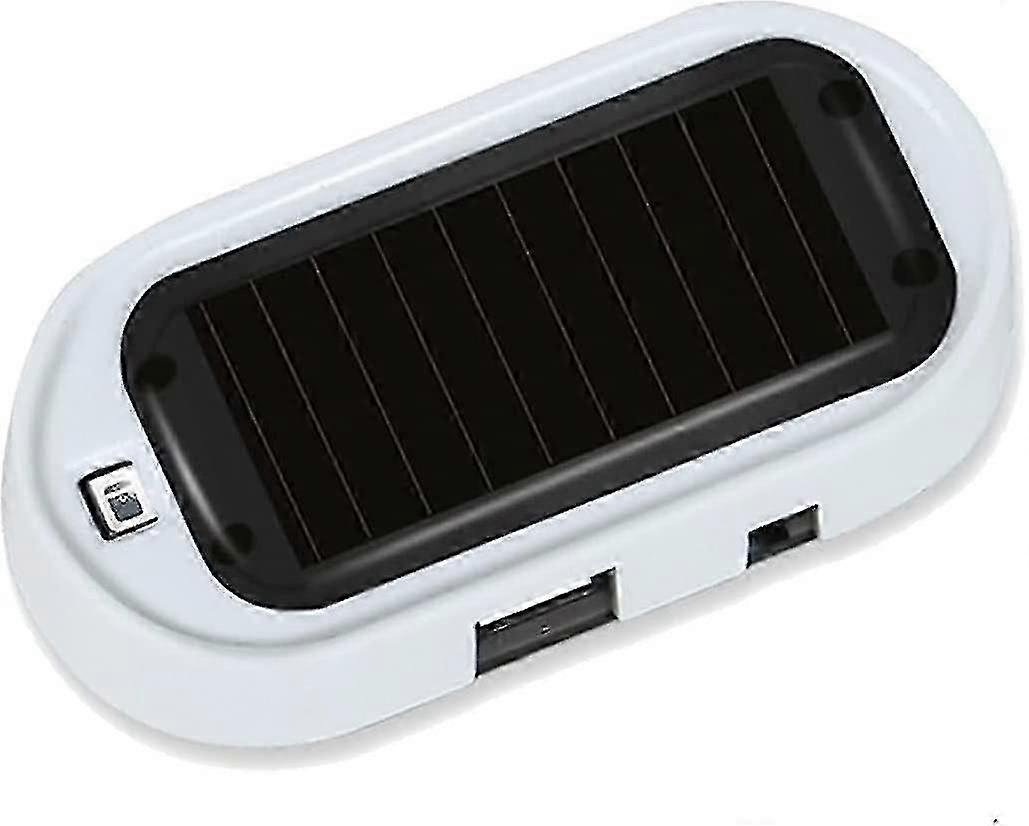 Car Solar Analog Anti-theft Device Warning Light Led Car Modified Anti-theft Light General Induction Light