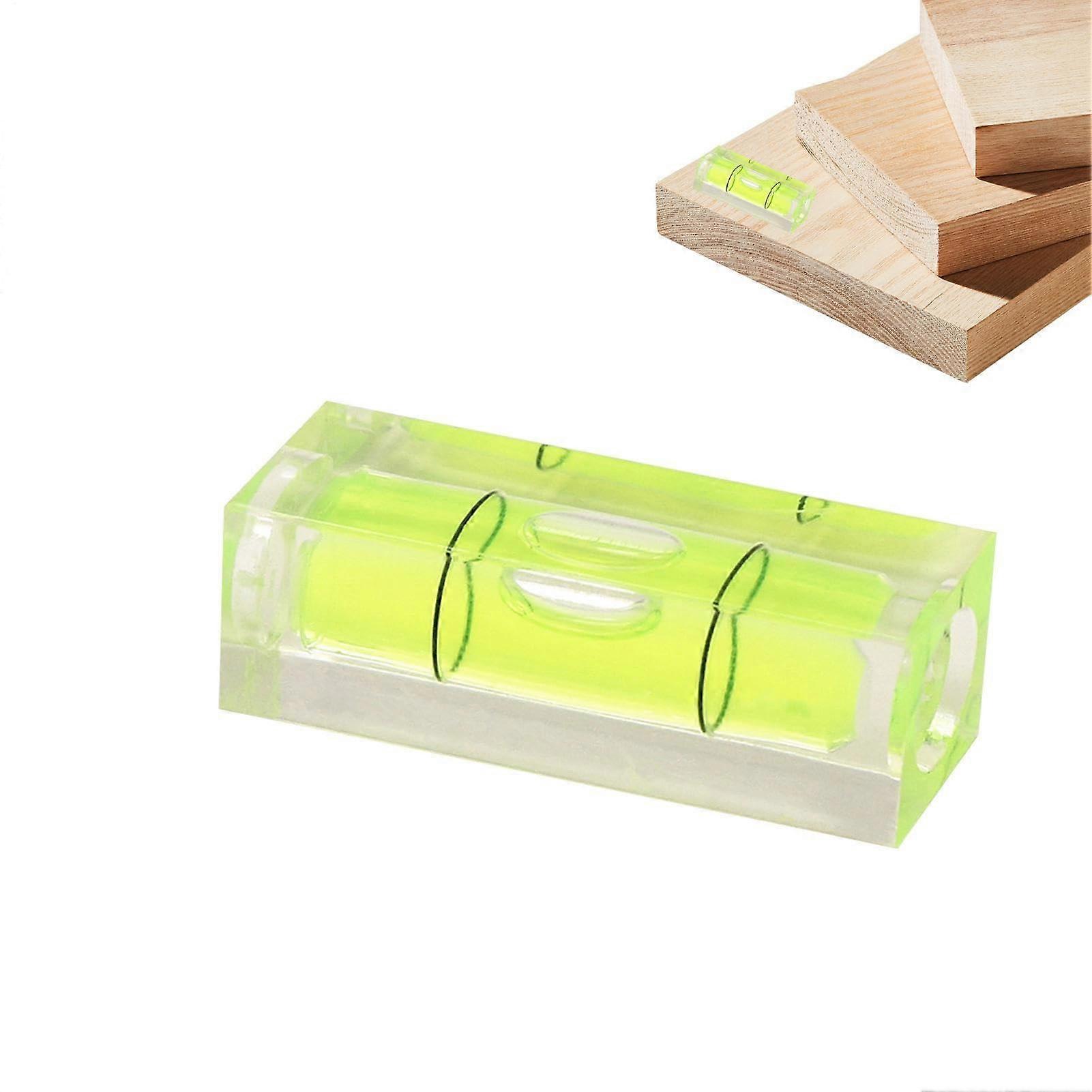 Pocket Level Tool Mini Spirit Level With Magnetic Base Model S1540 Green For Furniture Installation RV Stabilization