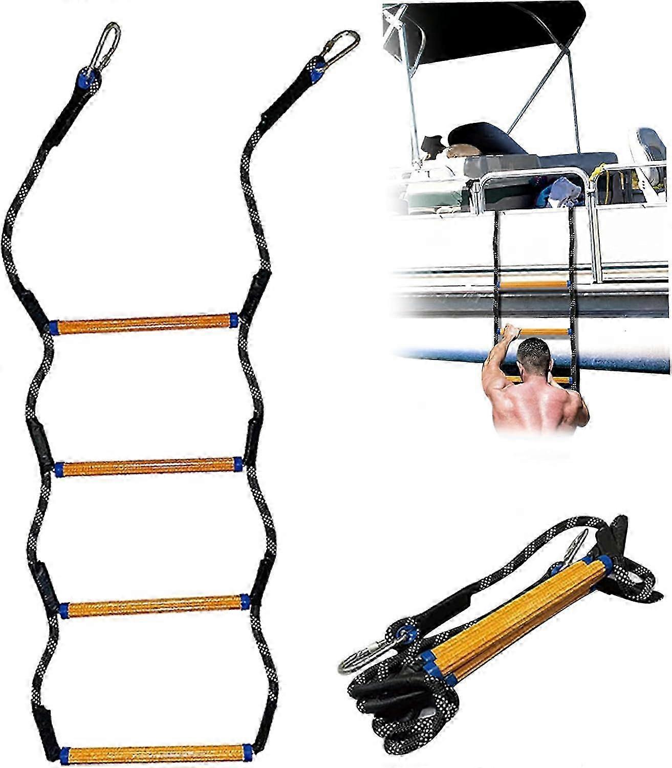 Båttaustige 43.3 fire trinn Heavy Duty med rustfritt stål