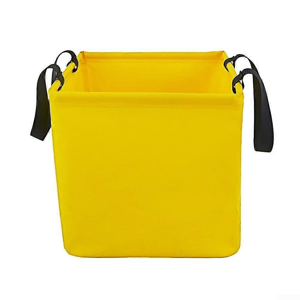 Waterproof, foldable bowl, ideal for camping, washing, and carrying wet items (S).