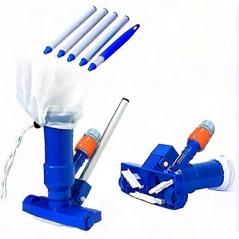 Pool Cleaning Kit with Vacuum, Jet Tool & Suction Head - Complete Swimming Pool Maintenance Set