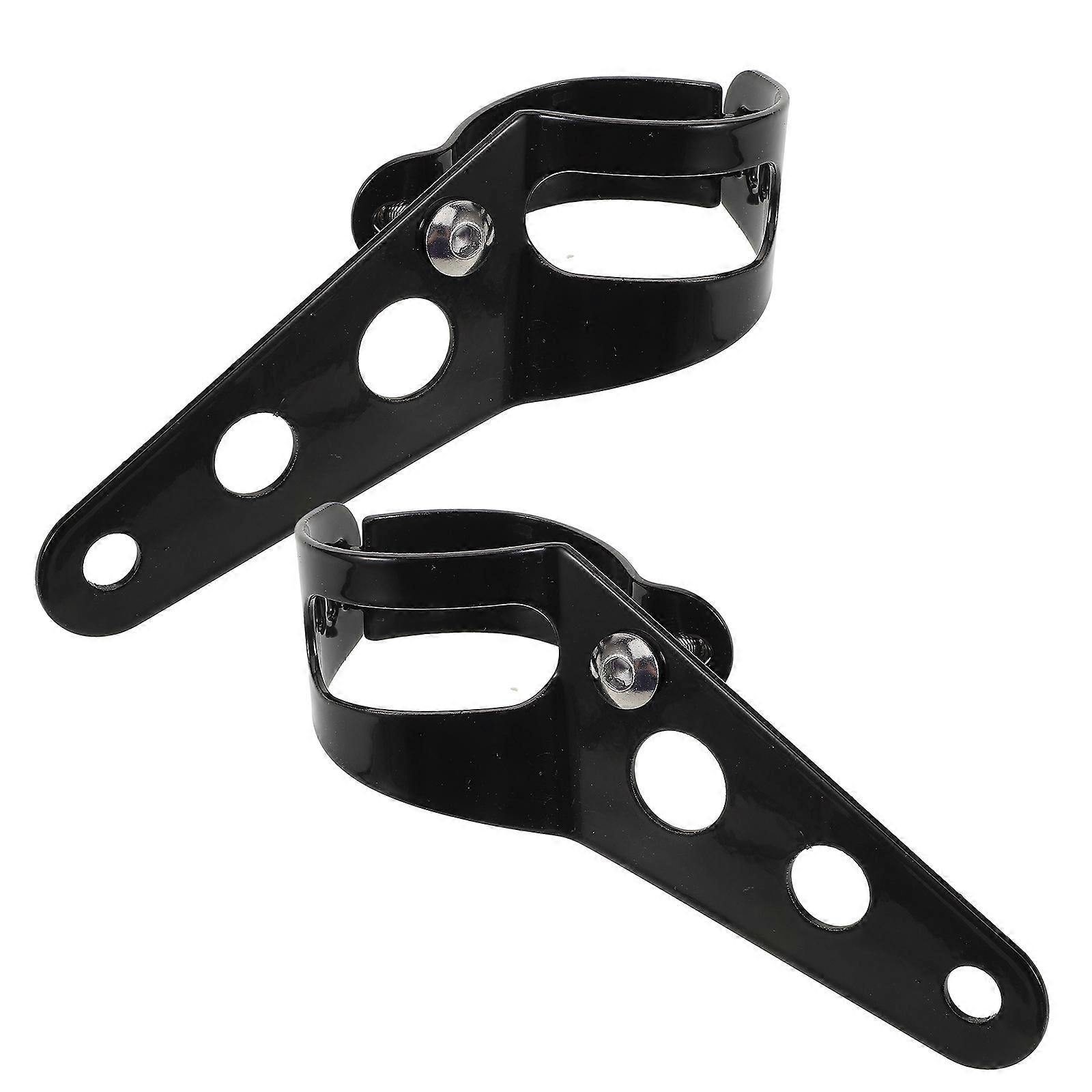 Motorcycle Headlight Mount Bracket for Reliable 2Pcs Headlight Support