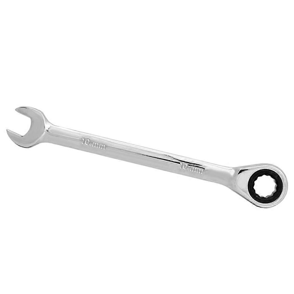 Portable Multi-Function Wrench Two-Way Ratchet for Car Emergency Silver Material 2Pcs