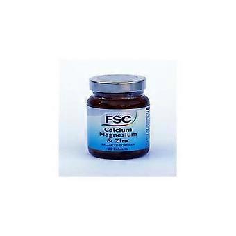 FSC Calcium Magnesium & Zinc 90 Tablets - 4 Pack
