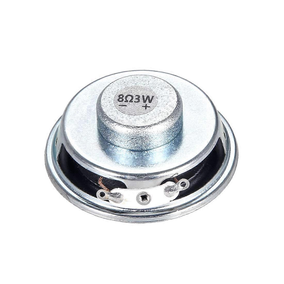 3W 8 Ohm DIY Speaker 50mm Round Shape Replacement Loudspeaker