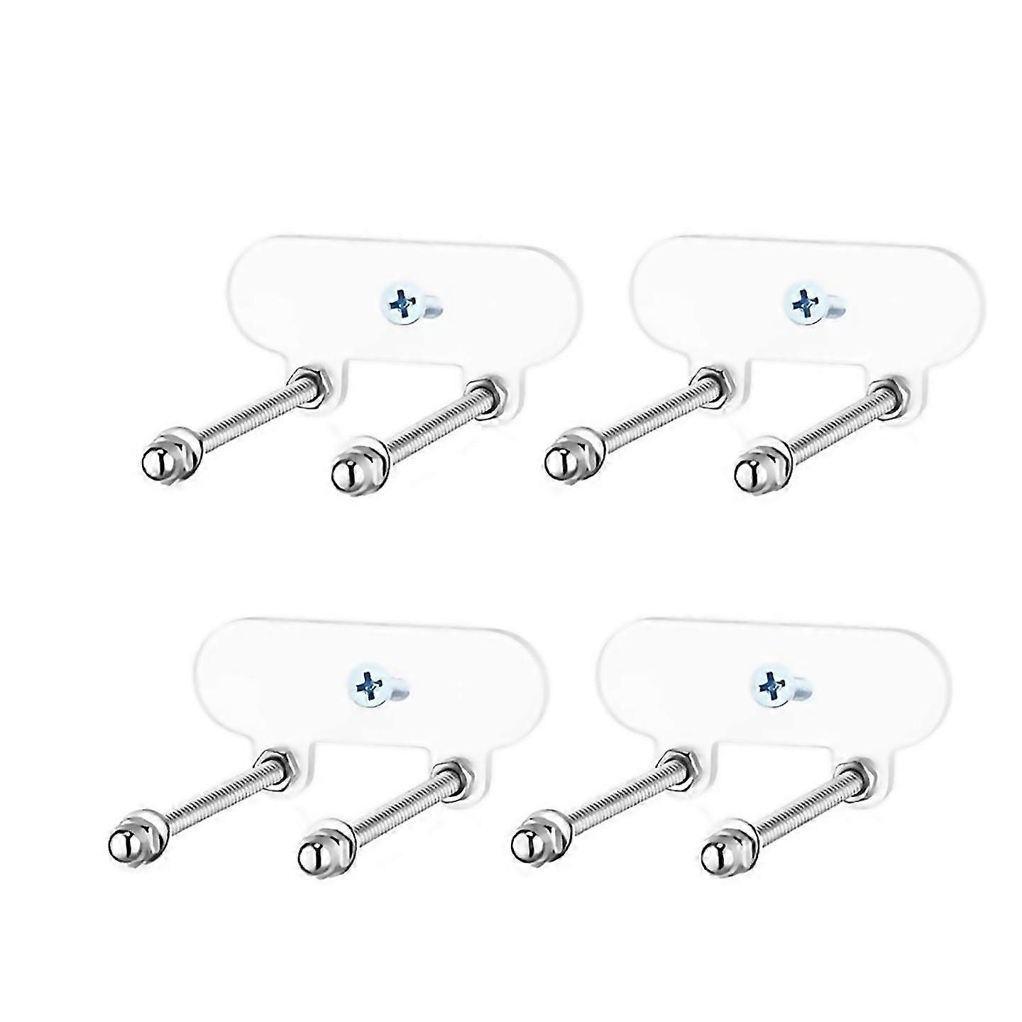 For 4pcs Acrylic Skateboard Wall Mountskateboard