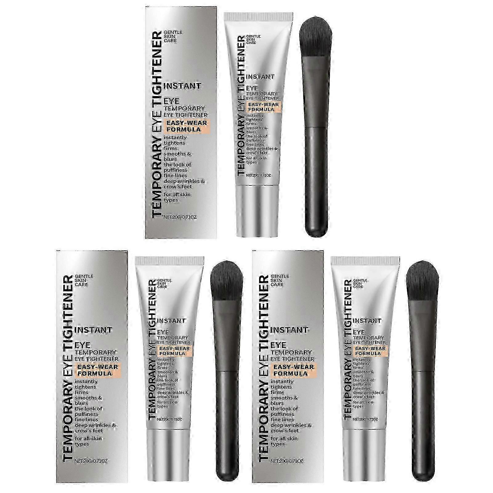 インスタントアイタイトニングクリーム - 目の下のたるみ、クマやしわを軽減し、むくみを緩和し、アンチエイジングしてハリのある肌に