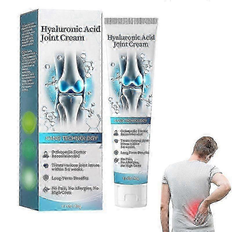 背中、首、手、膝用の高度なヒアルロン酸関節クリーム - 関節修復 & 高度な骨ケアマッサージクリーム