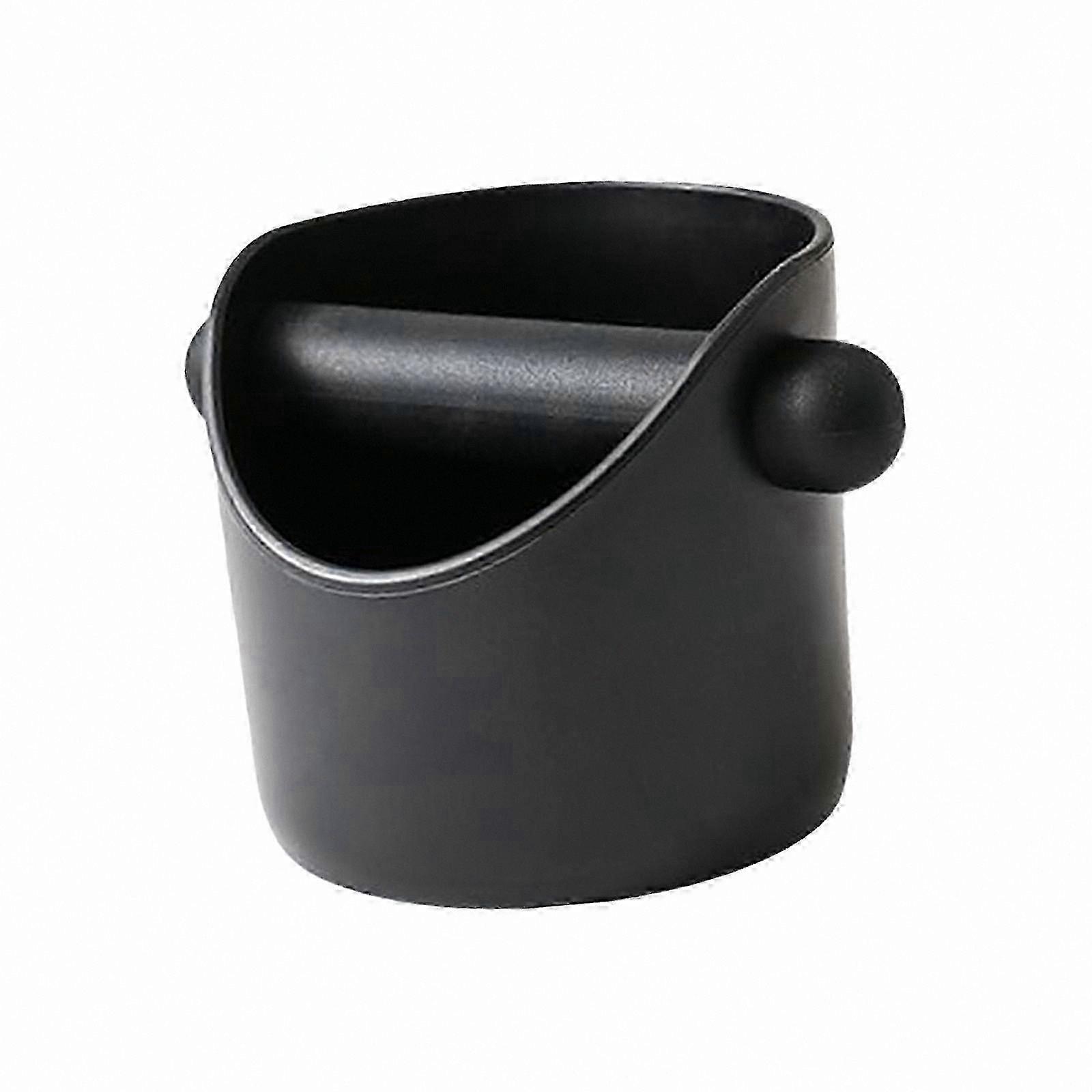 Large Capacity Espresso Knock Box with Non-Slip Base, Barista Accessories for Coffee Machines
