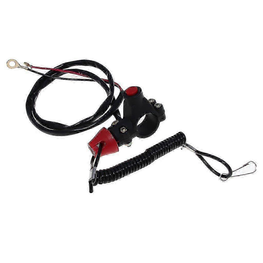 Universal Boat Outboard Motor Stop Switch Safety Tether Lanyard 12v...