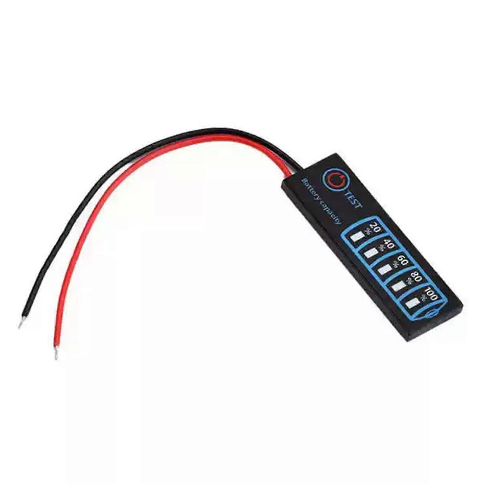 Universals Battery Status Indicator For LiFePb/Lithiums/Leads Acid Cells Supporting 5-30V Power Systems Multicolor
