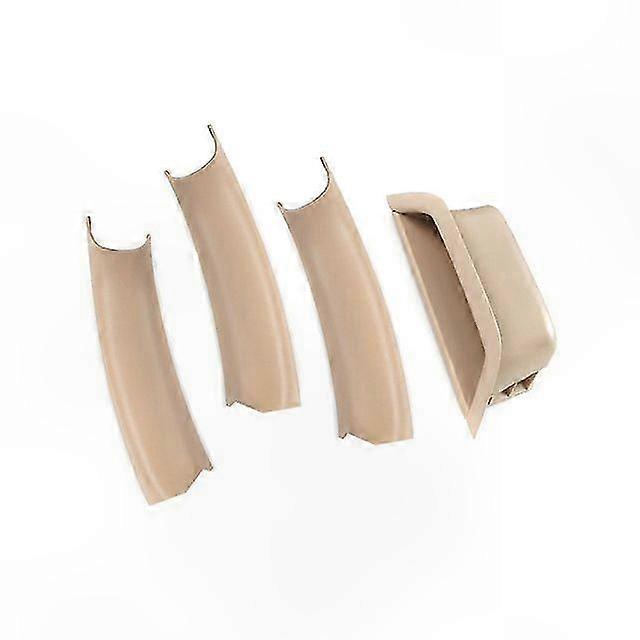 4 Pieces Beige/Black Door Handle Trim for X3 X4 F25 F26 2010-2016