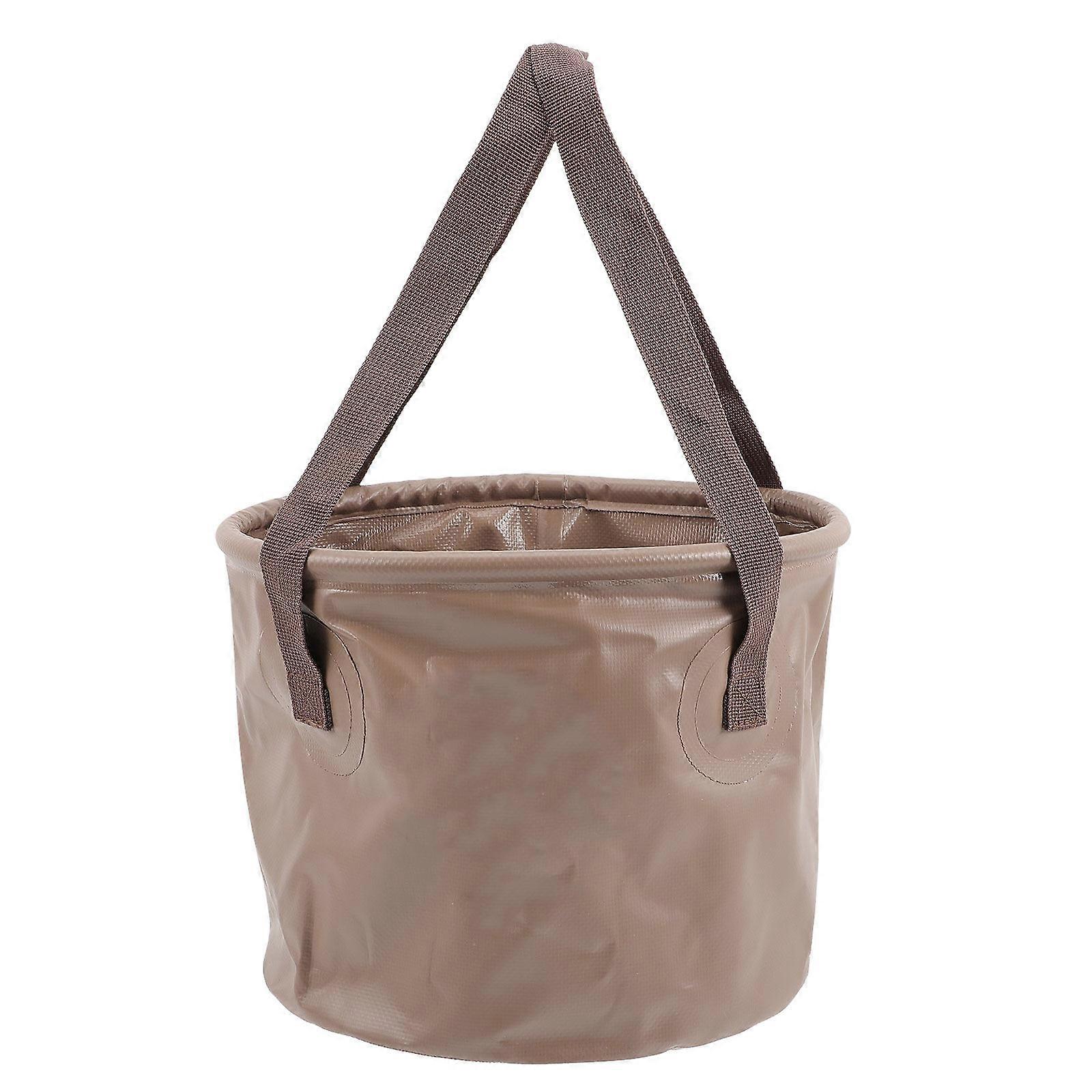 Foldable Wash Basin Folding Wash Basin for Storage Multifunctional Camping Bucket