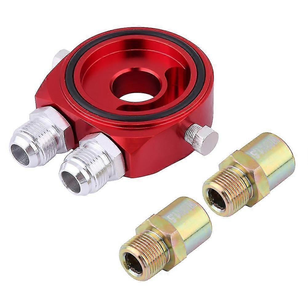 M20x1.5 Oil Filter Cooler Sandwich Plate Adapter Suitable for 1/8 NPT Oil Cooler Kit