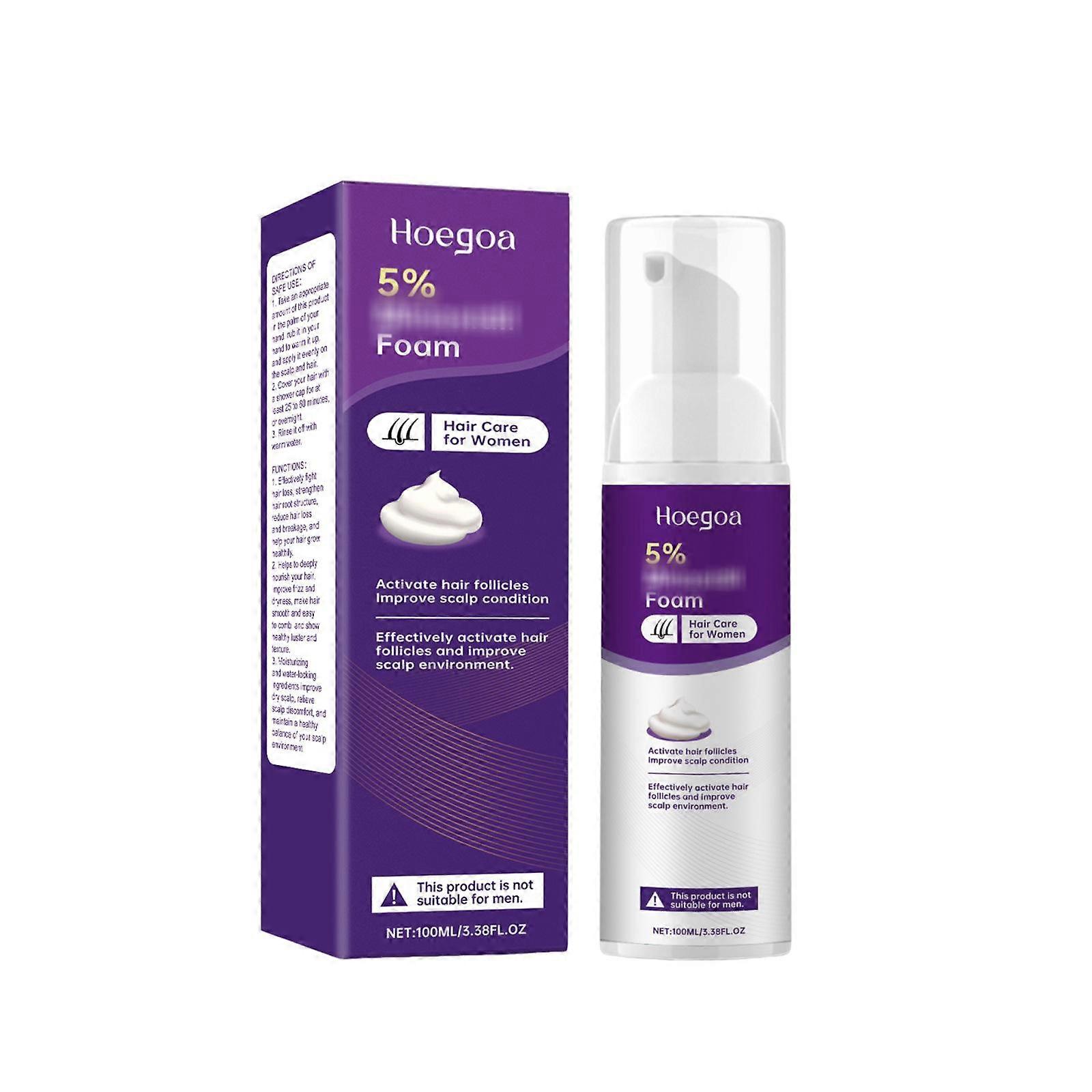 مينوكسيديلعلاج نمو الشعر ، 5٪ مينوكسيديلإكليل الجبل والبيوتين 100 مل