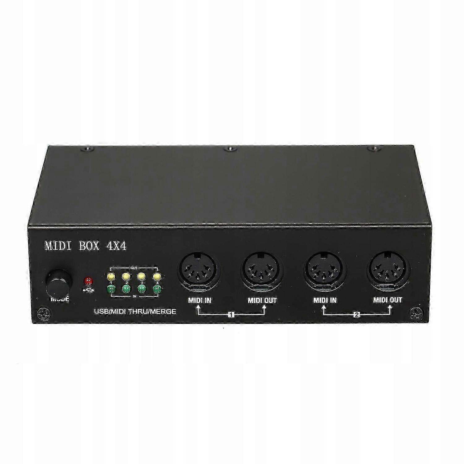 Um4x4 Usb Midi Interface 4 In /4 Out 64 Midi