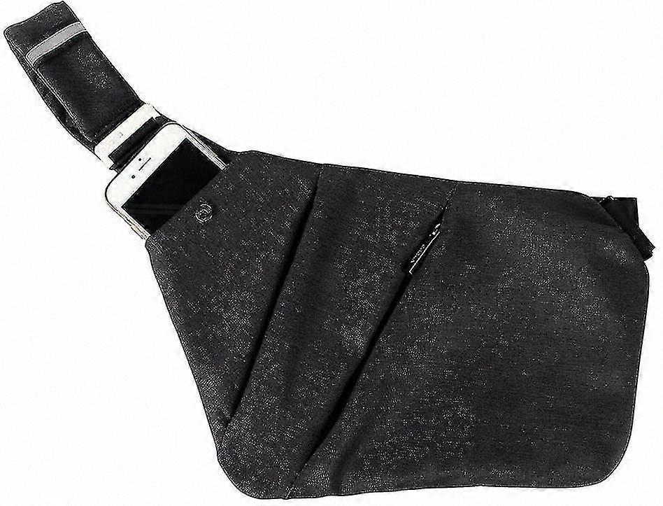 Secure Travel Crossbody Bag with Anti-Theft Feature