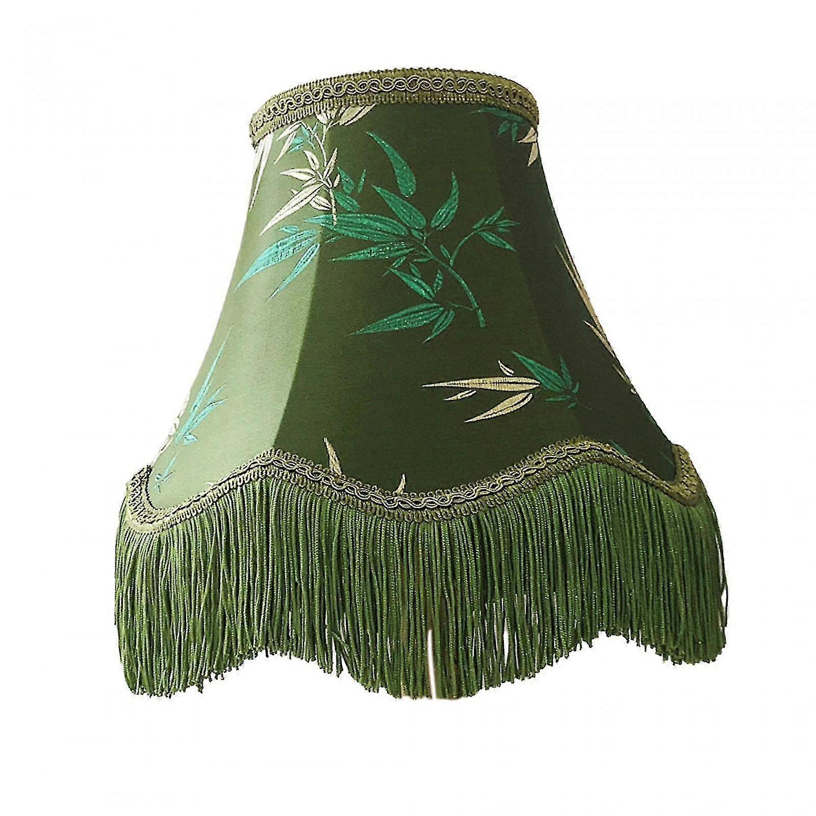 Lampshade Table Lamp Shade Retro With Tassel Decorative Elegant Replacements
