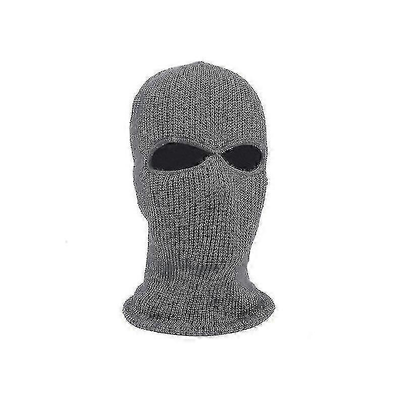 2 Hole Balaclava Hood Cap Full Face Mask Tkl TY