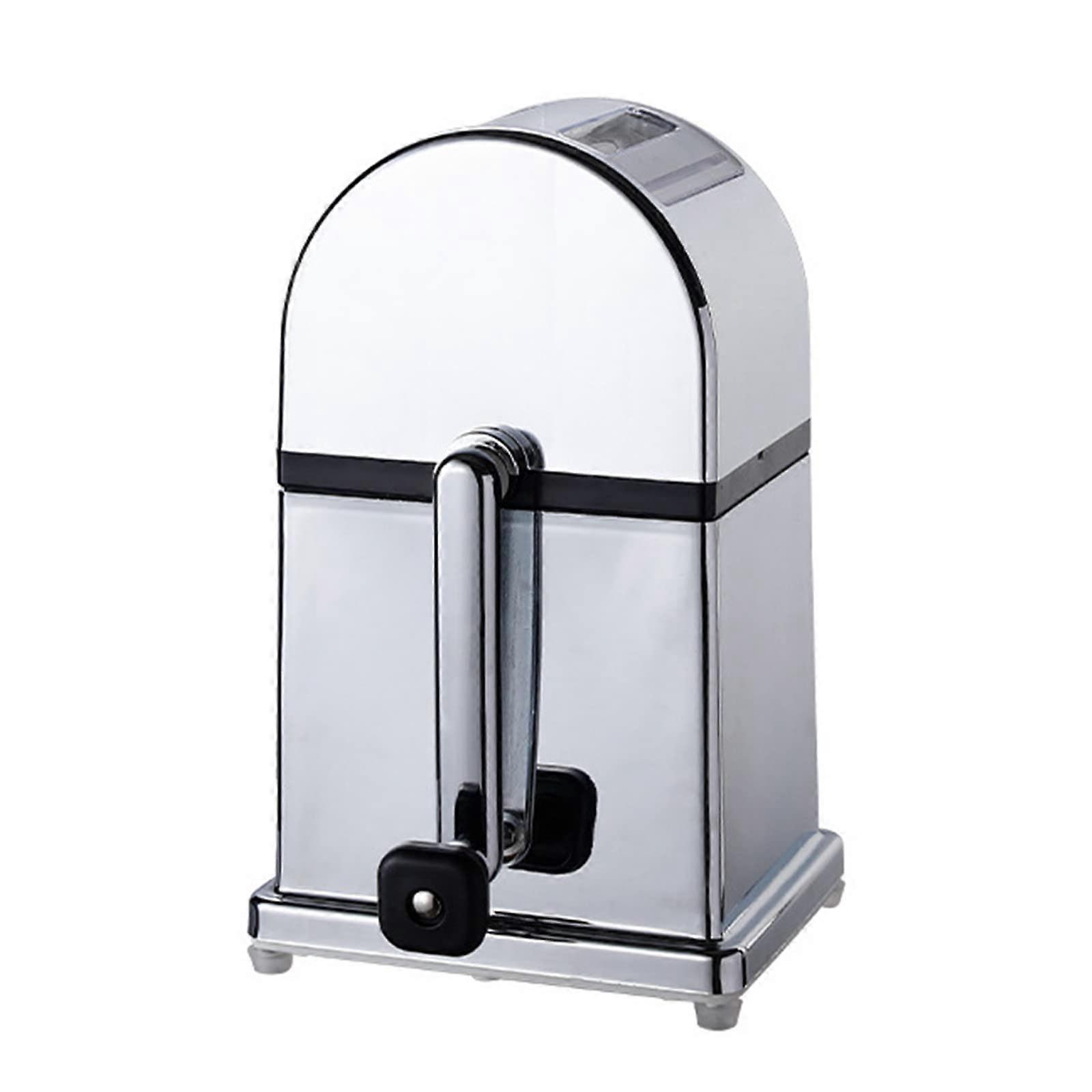 Stainless Steel Ice Crusher Manual Crank Mini Ice Shaver for Snow Cones and Smoothies, Slush Maker, Ice Block Breaker