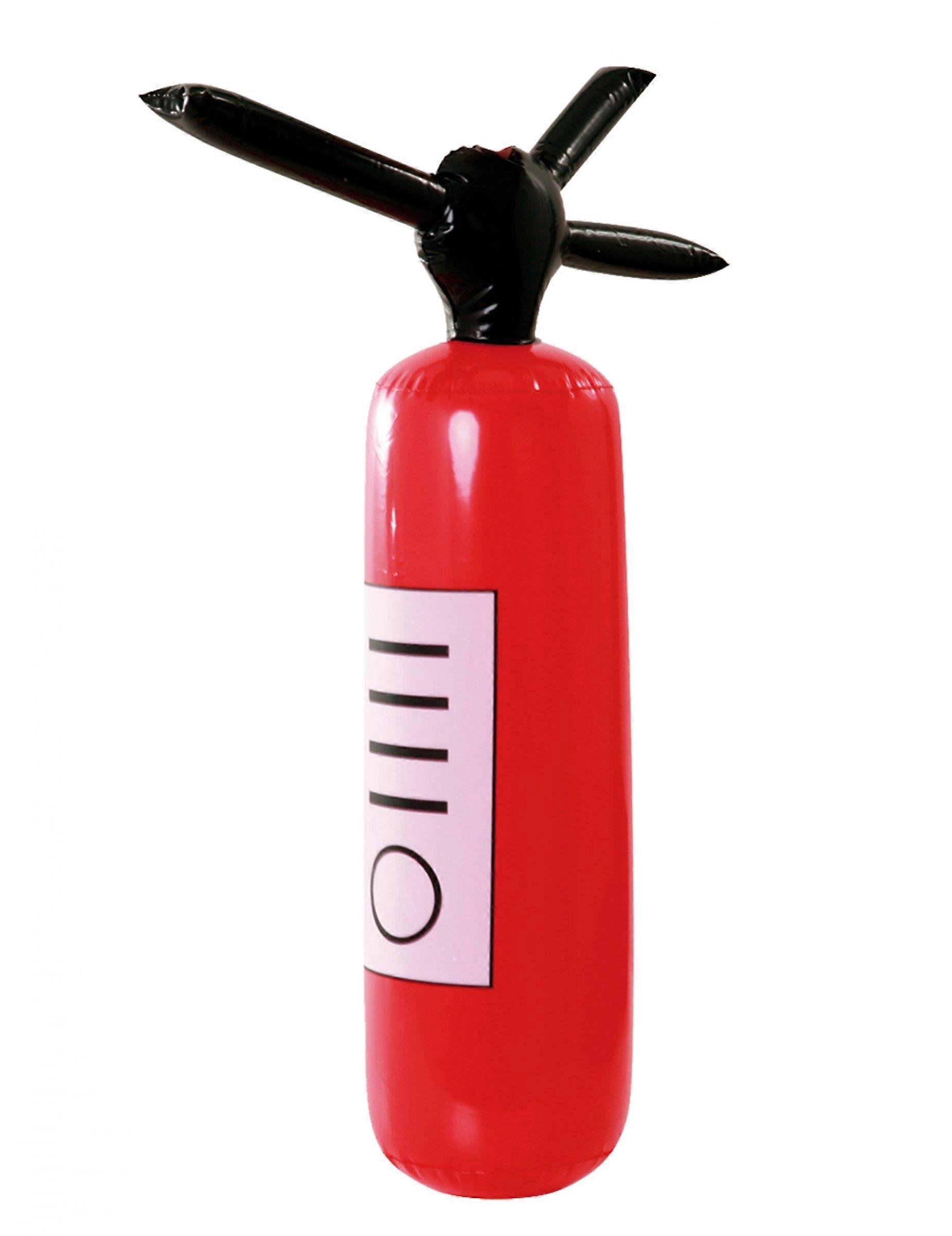 Inflatable fire extinguisher
