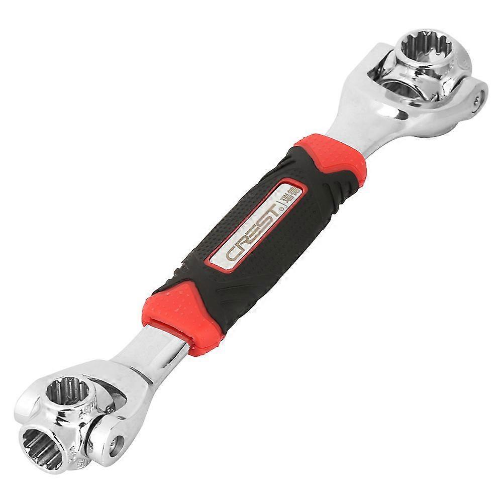 8 in 1 Multifunctional 360 Degree Casing Socket Ratchet Wrench Tool Set