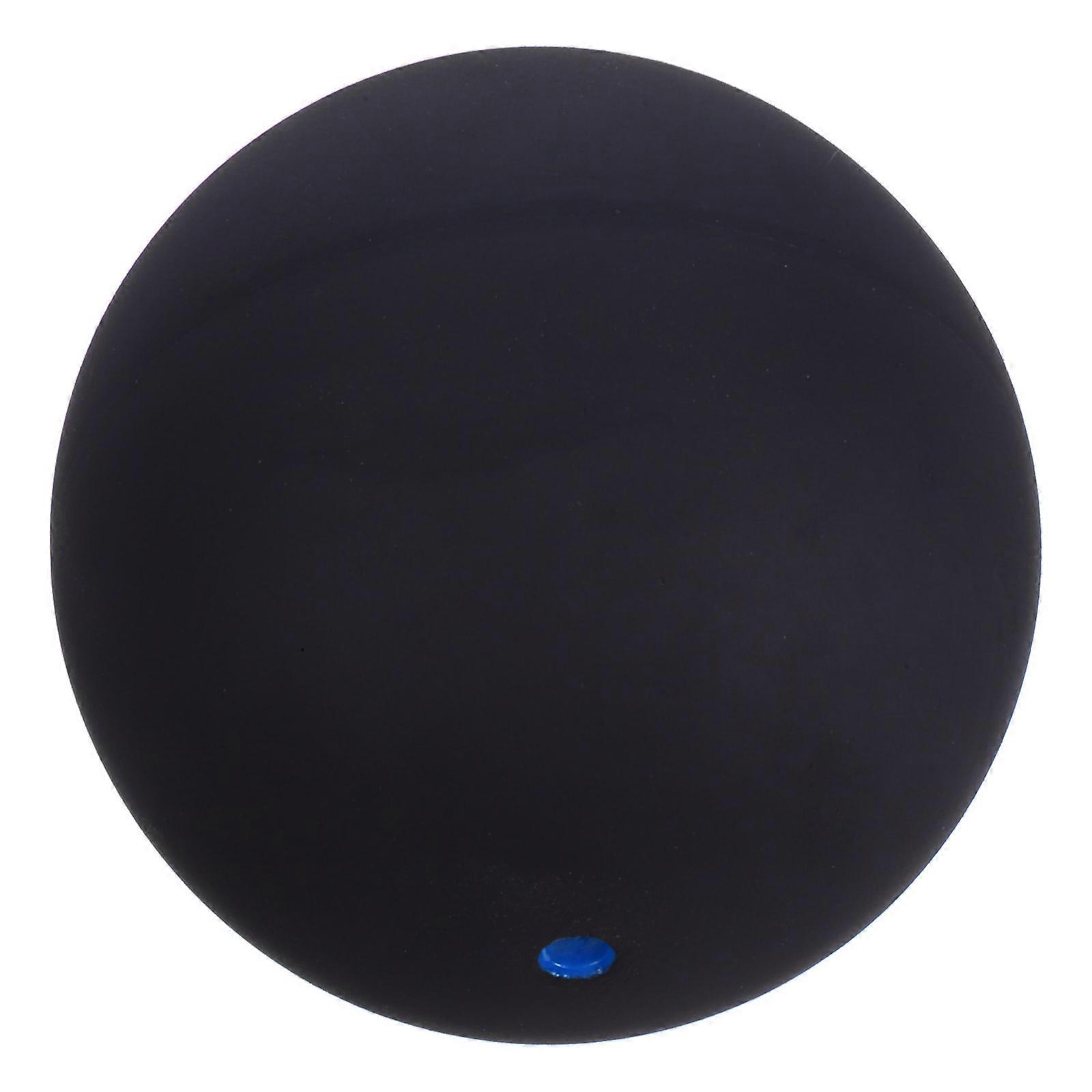 Elastic Training Racket Ball for Sports Use Black 3 Rubber Bounce Ball