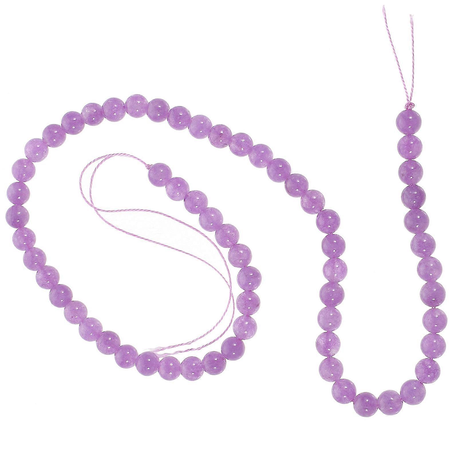 Chalcedony Beads Round Loose Beads for DIY 1 String of Jewelry Making