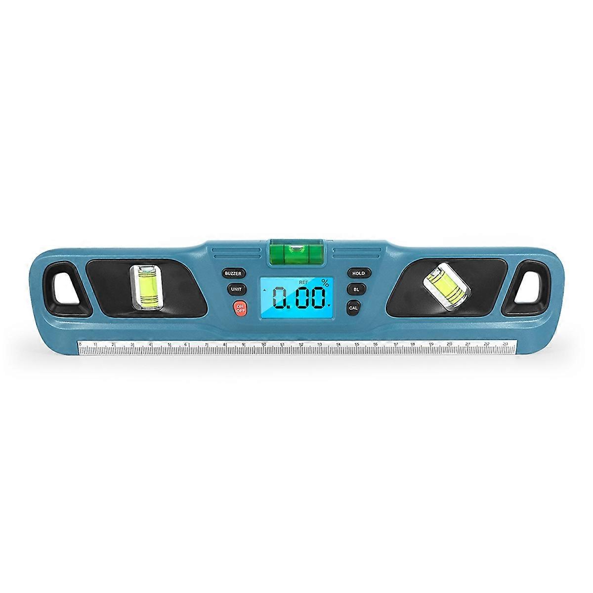Spirit Level Inclinometer Horizontal Scale Ruler Electronic LED Display Protractor Magnetic Measure