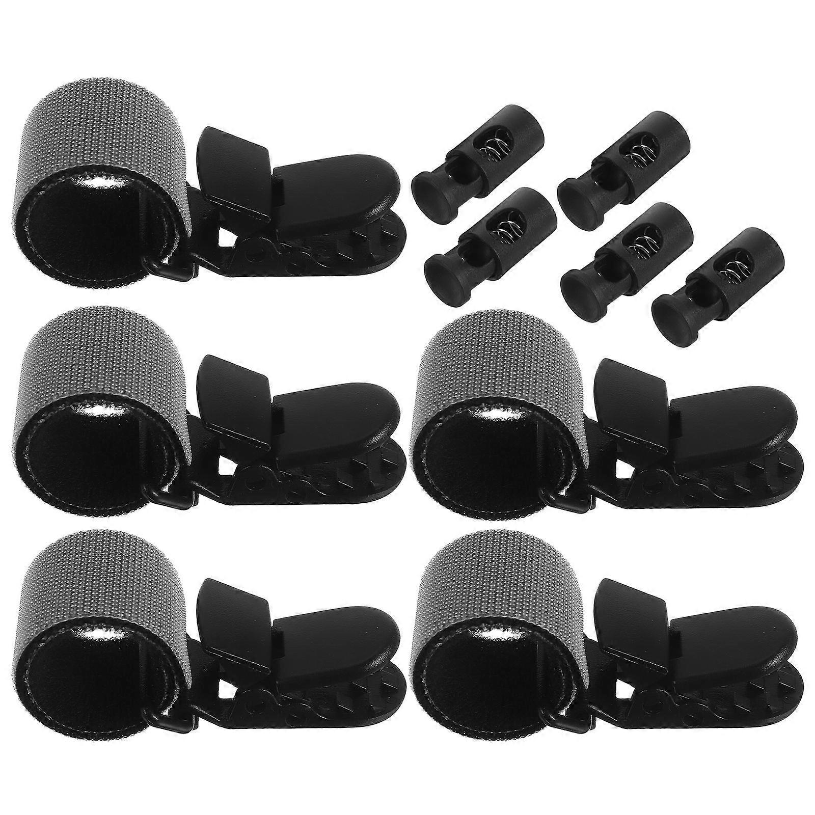 Flagpole Accessories ABS Plastic Spring Toggle for Yard Banner Clamps 1Set