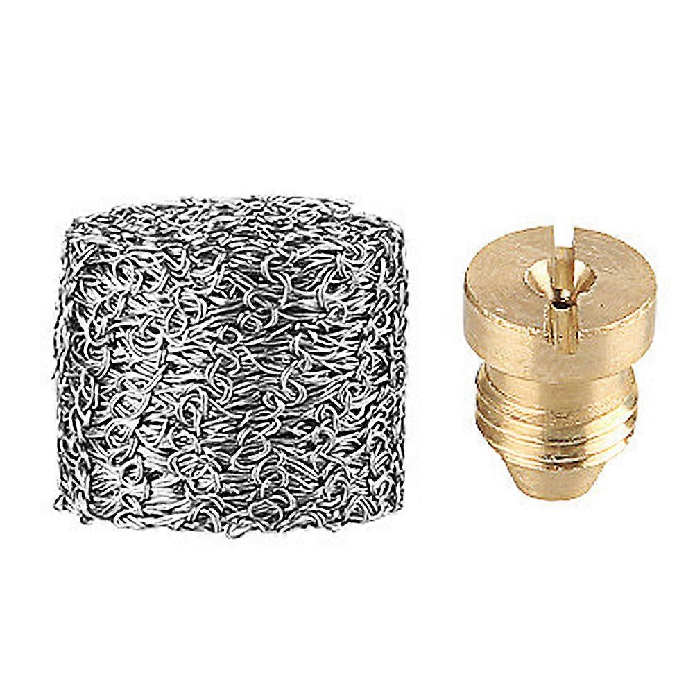 Foam Blaster Bubbler Nozzle with Filter 2Pcs Copper High Pressure Nozzle