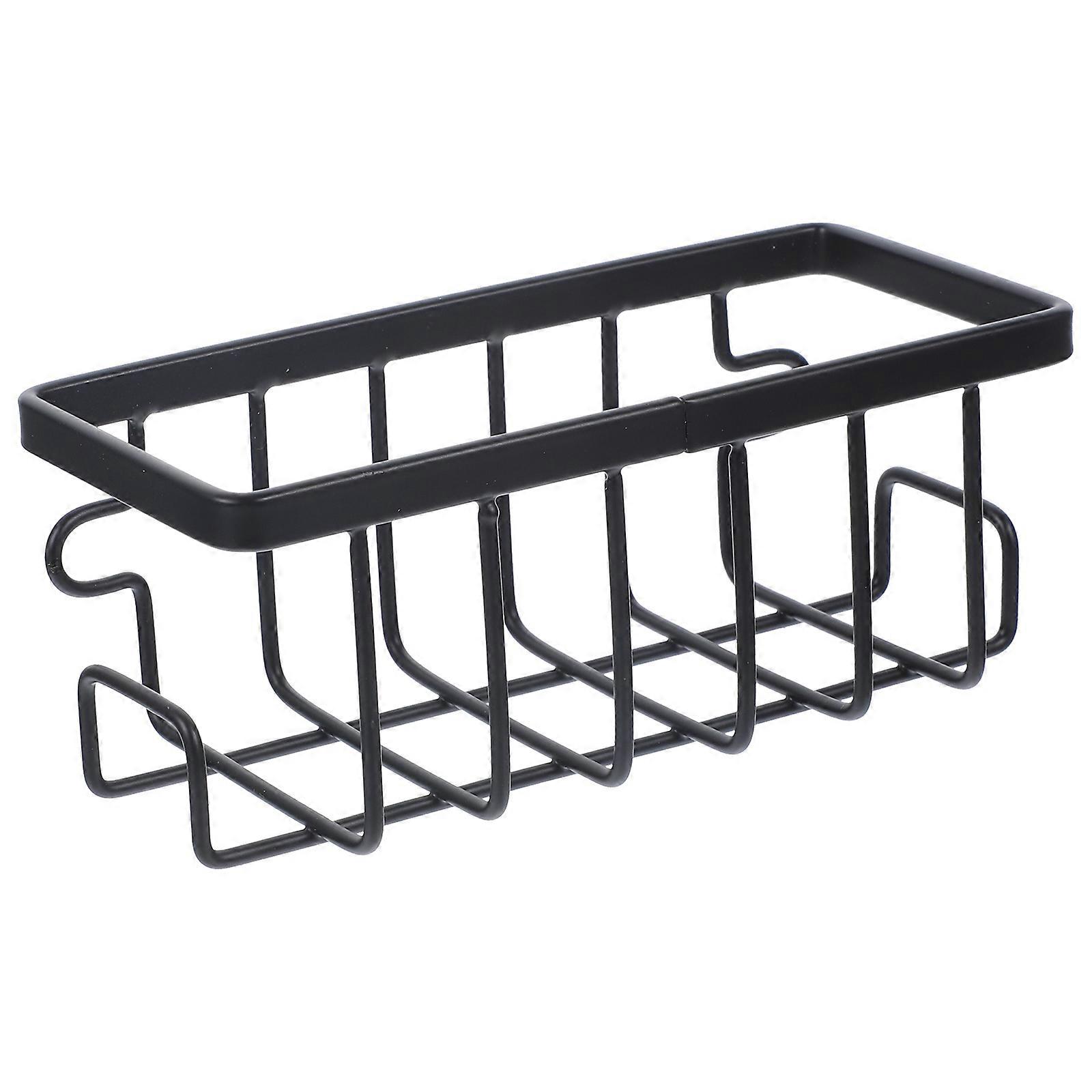 Suction Cup Sponge Holder Kitchen Sink Organizer for 4Sets Storage