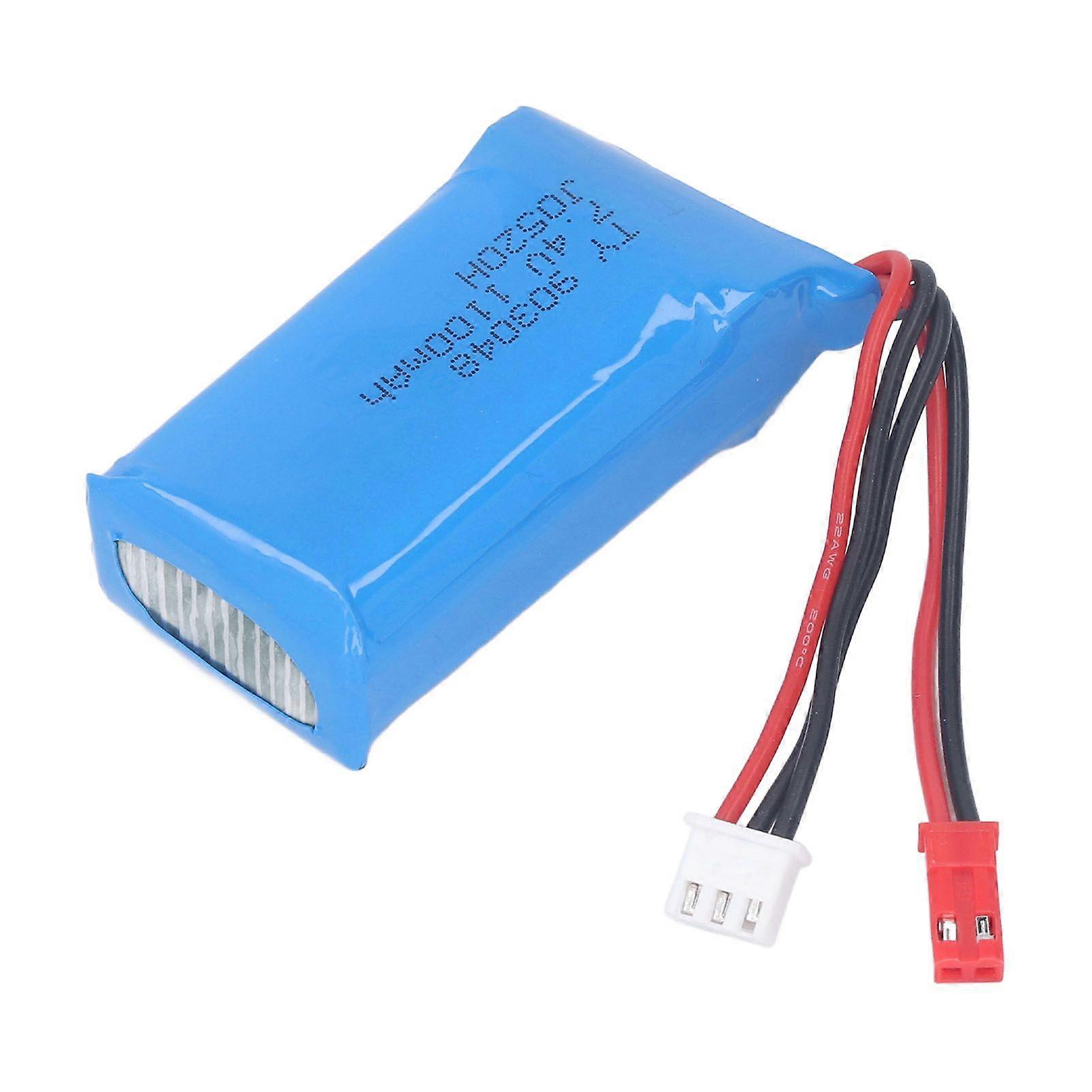 Remote Control Boat Lithium Battery 7.4V 1100mAH RC Ship Battery for WLtoy A949 A959 A969