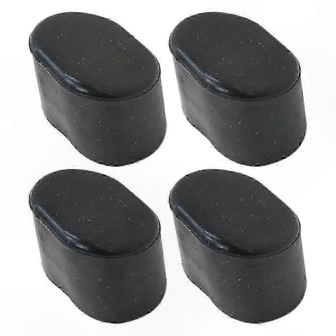 Rubber Leg Feet Compatible with Miter Saw Stands - 4 Pack Replacement Set