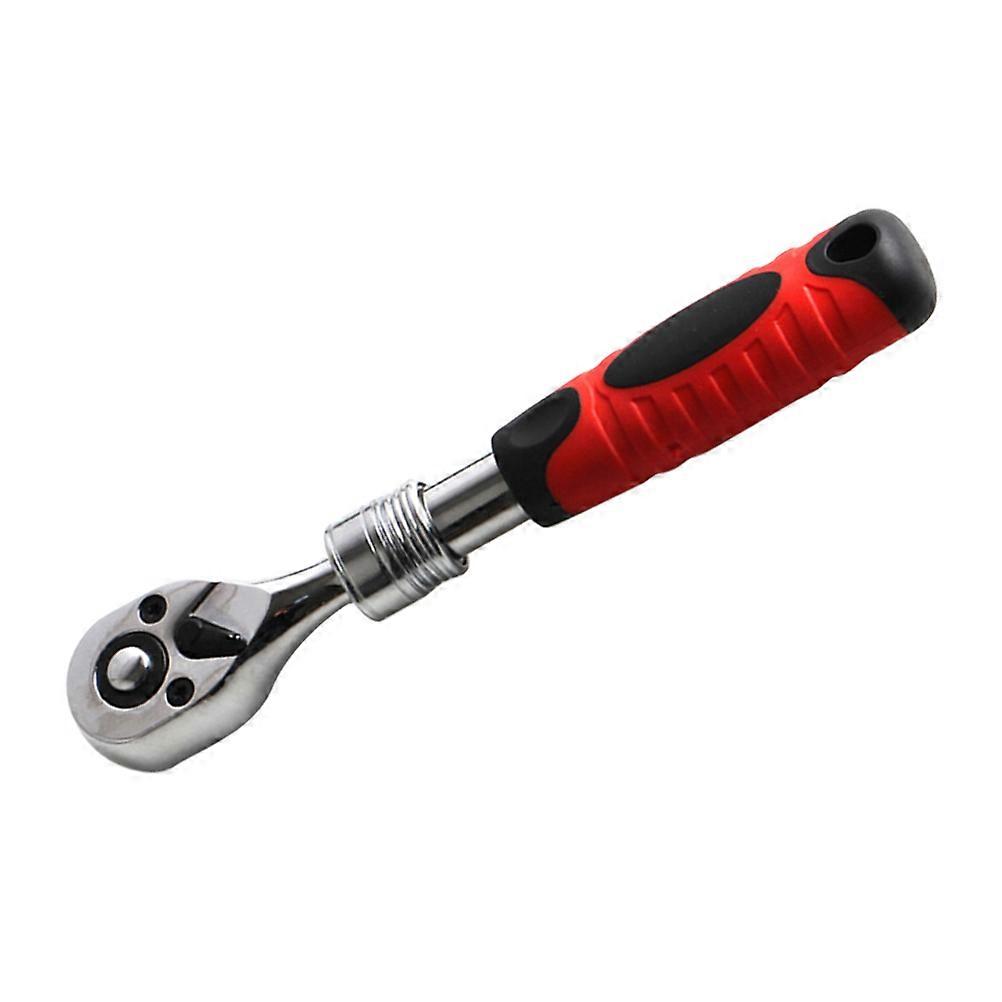 Right Angle Ratchet Telescopic Wrench for Fastening Use Quick-Release Tool