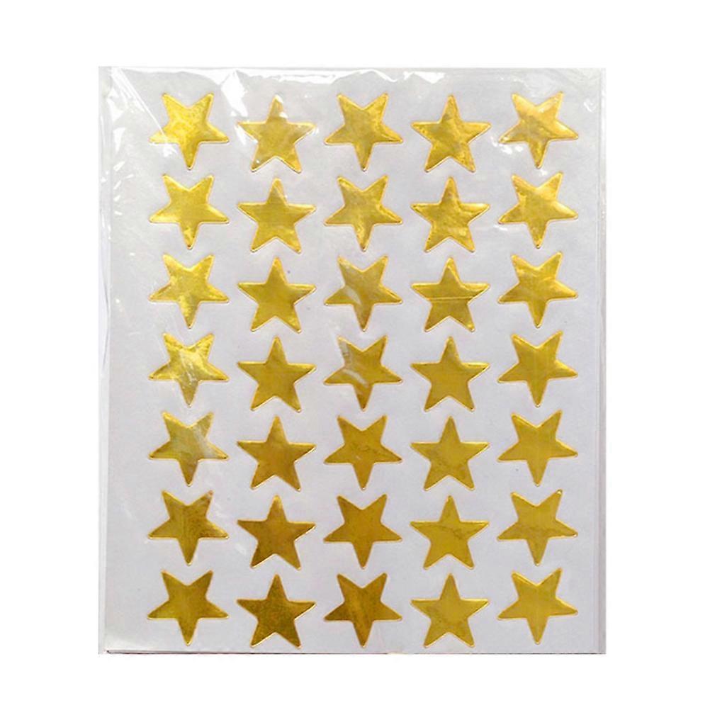 -Pointed Star Stickers for Decoration 20Packs 200 Sheets Pentagram Decals