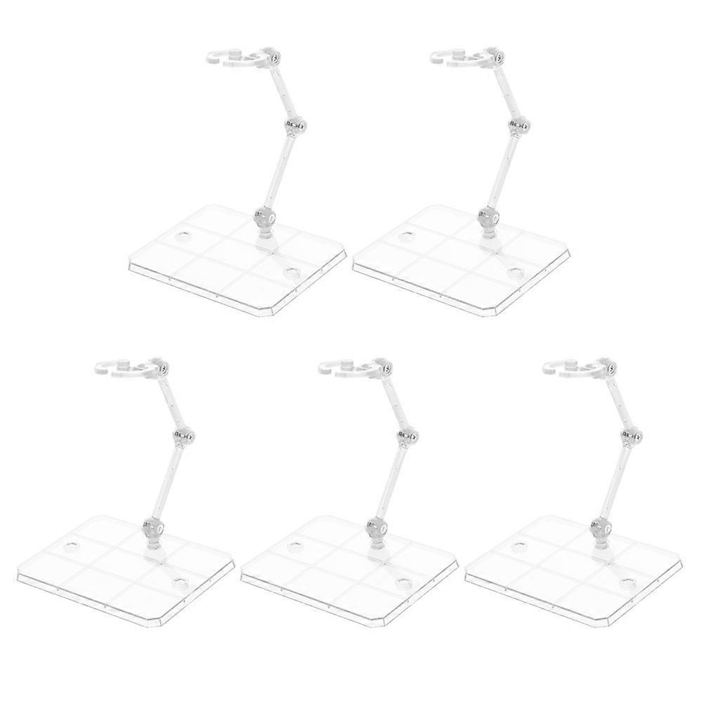 Plastic Action Figure Display Stand for Display 10Pcs Adjustable Holder