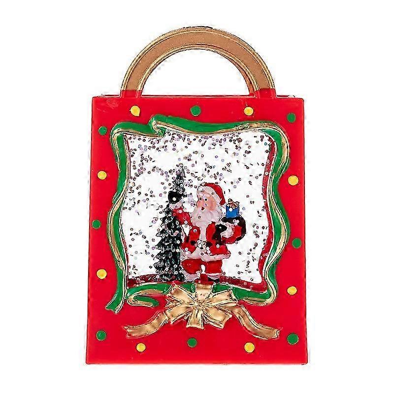 Christmas decorations snowflake box Christmas water ball light creative