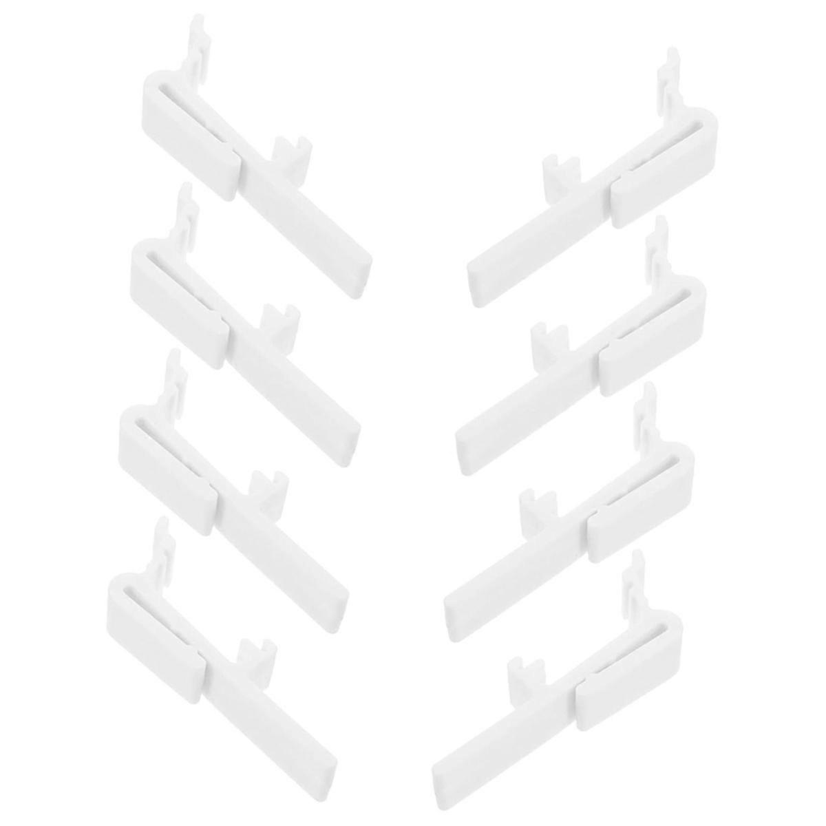 8pcs Vertical Blind Valance Clips Replacement for Blackout Curtains Pom Material Easy Install Home O