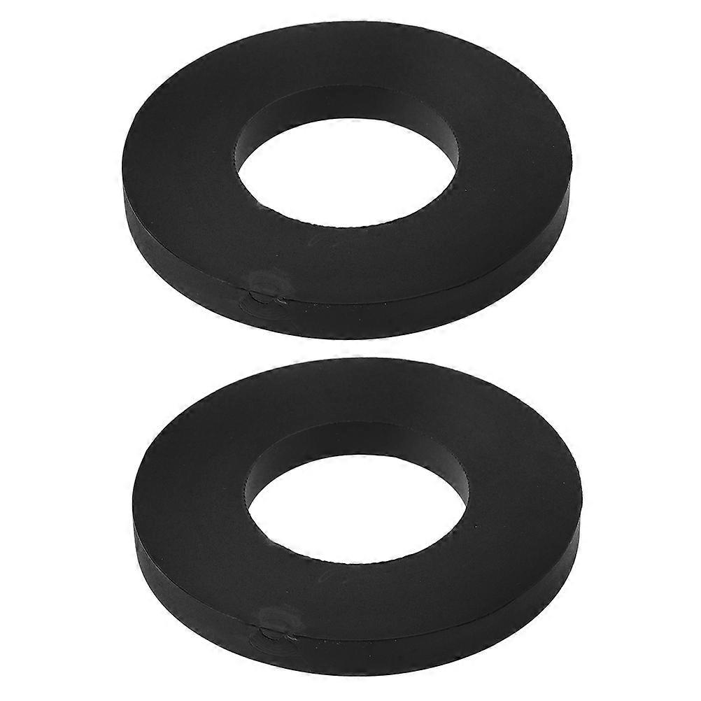 Vehicle Damping Buffer Shock Absorption Rubber 4Pcs Round Design Automotive Driving Stability For Car Owners