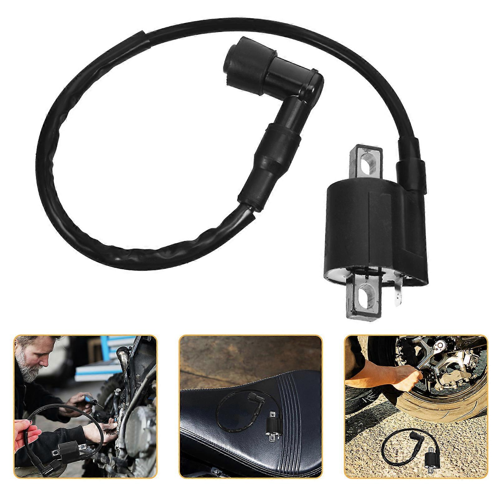 Motorcycle Ignition Coil Replacement For Scooter Outdoor Use 4Pcs Engine Ignition High Voltage Technology