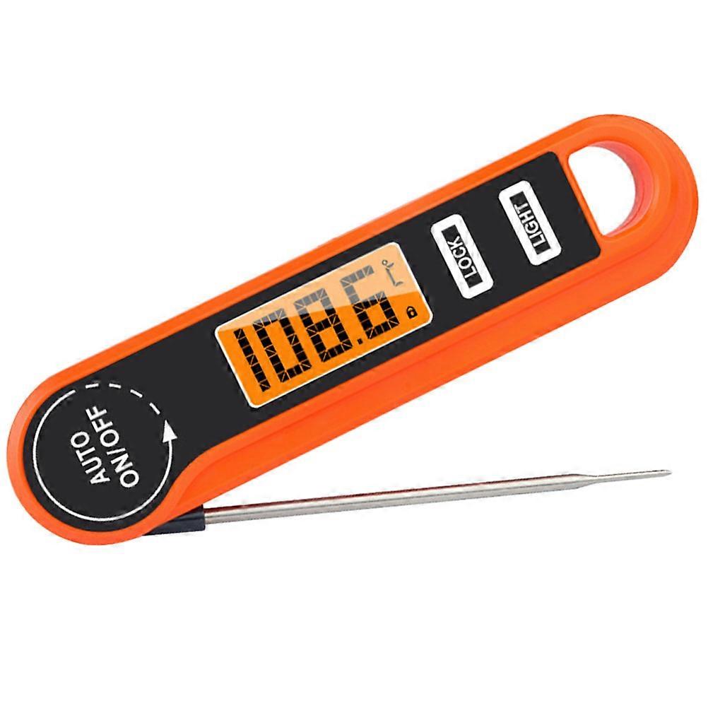 Digital Bbq Thermometer Kitchen Cooking Tool with 3Pcs Folding Probes